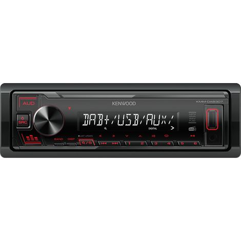 Kenwood KMM-DAB307 Digital Media Receiver con Digital Radio DAB+ built-in 4x50W Aux (1/3)