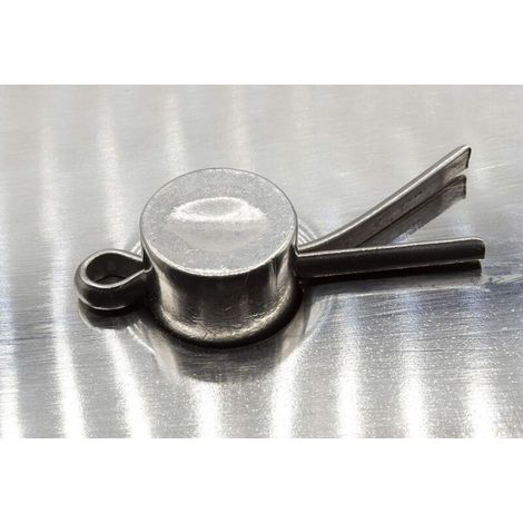 Goupille Fendue de Sécurité Galvanisée 4 mm × 36 mm – Lot de 10 Pièces pour Fixation Robuste et Réutilisable (1/2)