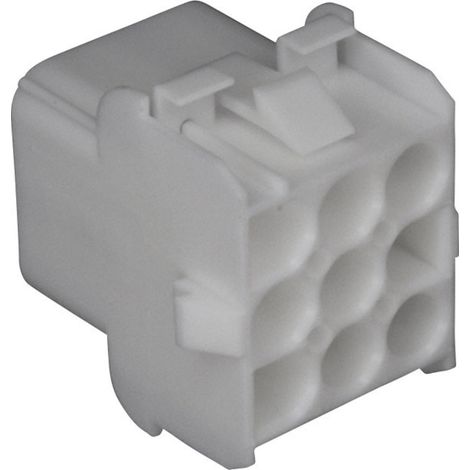 TE Connectivity Buchsengehäuse-Kabel Universal-MATE-N-LOK Polzahl Gesamt 15 Rastermaß: 6.35 mm 35078 (1/2)