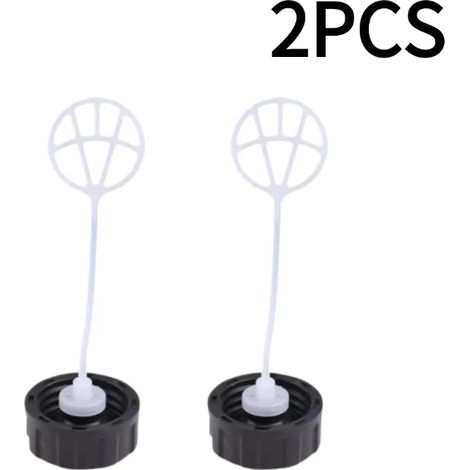 (2 pièces) Bouchon de réservoir de carburant de rechange pour débroussailleuse 43CC 52CC CG430 CG520 BC430 BC520 TL43 TL52 (1/4)