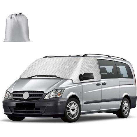 Bâche pare-brise Mercedes Vito W639 2003-2014, protection été/hiver, anti-UV, anti-gel (1/5)