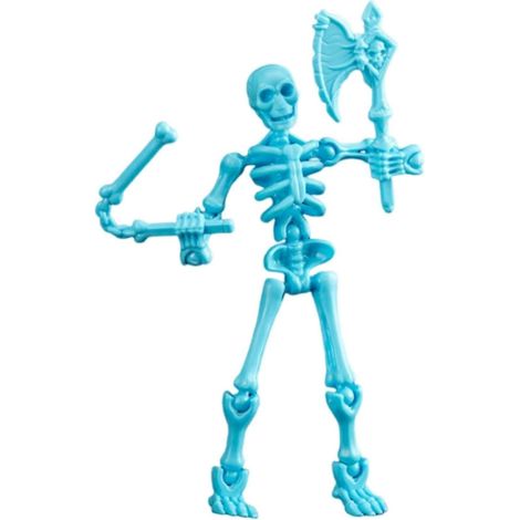 Skeleton - Articulated Plastic Figure - Halloween Decoration - Poseable Joint Design - 1 Piece (1/5)