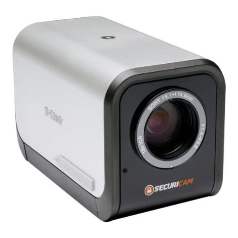 Dlink dcs-3415 telecamera di sicurezza ip professionale, fissa day e night, alloggiamento in metallo, zoom 18x, poe - - sony 1/4 inch progr