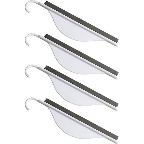 Raclette de douche, multi-usages en silicone sans traces (lot de 4) (1/5)