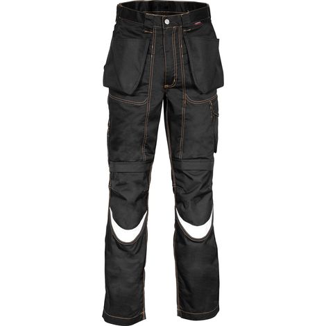 Pantaloni da lavoro BRICKLAYER - Nero 4XL - FR (58) - EU (64)