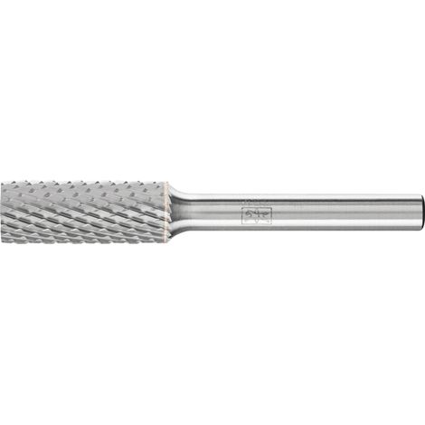 PFERD TOOLS Hartmetall Frässtift Zylinder ZYA Ø 10x25 mm Schaft-Ø 6 mm Z4 universal mittel fein (1/3)
