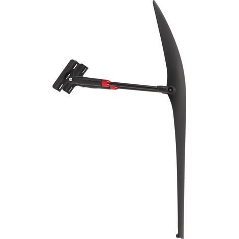 Garde-boue arrière de vélo réglable, profilé, faible résistance au vent, avec feu arrière intégré, pour vélo de route, pièce de rechange (1/5)