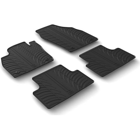 Set tappeti su misura in gomma - compatibile per Volkswagen T-Cross (04/19)