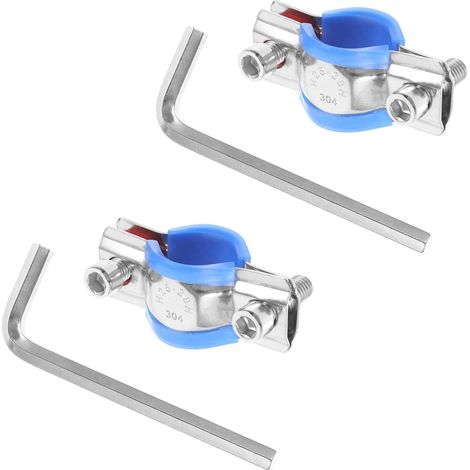 2 Pieces Compatible Steel Includes Prevents Adjusts Sagging Height (1/5)