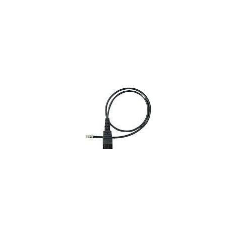 Jabra 8800-00-88 cable telefónico 0,5 m Negro (1/4)