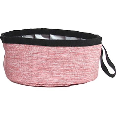 Gamelle d'extérieur Oxford pour chien, portable et pliable, grande capacité, idéale pour les voyages. (1/5)