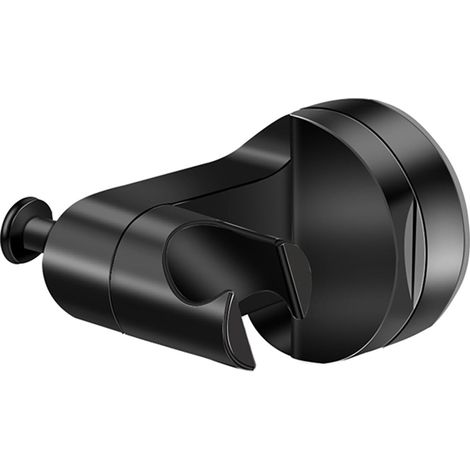 Support de pommeau de douche - Support de douchette - ABS - Support de douche - Réglable - Rotatif - Fixation murale - Installation sans perçage - Grande ventouse - Accessoire de salle de bain - 8,5 x (1/5)