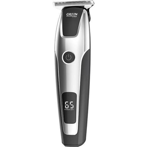 Tondeuse à cheveux LYCA GL69964 verte avec 150 min d'autonomie et écran LED - Compacte et incluant 4 sabots