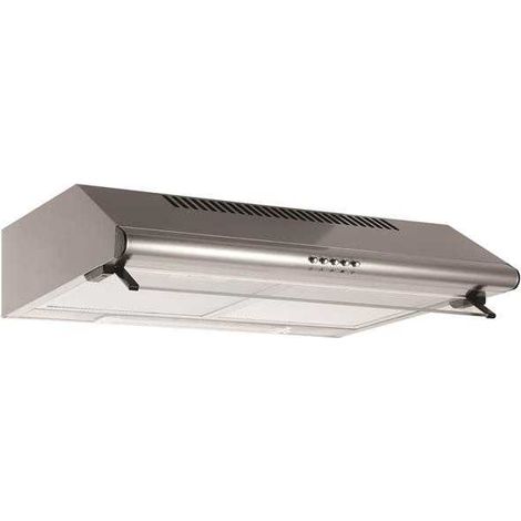 Hotte casquette 60 cm - 230 m³/h - 1 moteur 30W - 51 à 65 dB(A) min./ma GLEM - GHC620SS (1/2)