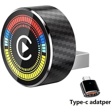Universeller 2-in-1 kabelgebundener/kabelloser CarPlay-Adapter für Android Auto Smart Box: automatische OTA-Verbindung, vereinfachtes Plug-and-Play. (1/5)