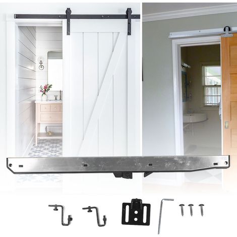 Amortisseur de porte de grange de style américain en matériau POM (1/5)