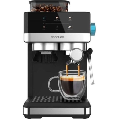 Macchina per espresso CECOTEC Power Espresso 20 Grind con macinatore integrato 20 bar 1350 W Nero/Inox (1/5)