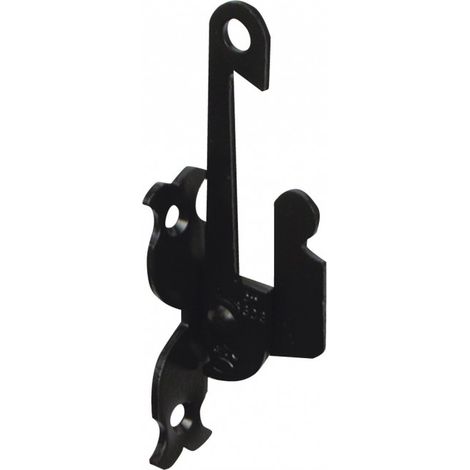 Espagnolettenhalterung aus vorlackiertem Stahl, H.130 x B.25 x T.40 mm AFBAT (1/2)
