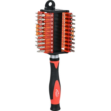 Kestek Feinmechaniker Schraubendrehersatz 41tlg Ratsche Bit Chrom-Vanadium Handy (1/5)