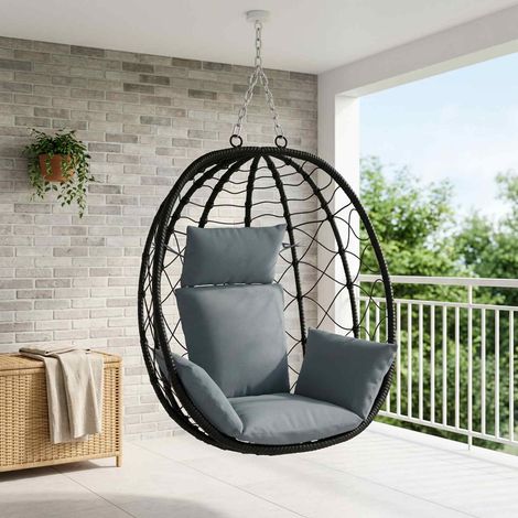 vidaXL Cojín Adirondack PUTTEN 100% Poliéster Azul 60 x 145 x 10 cm (1/5)