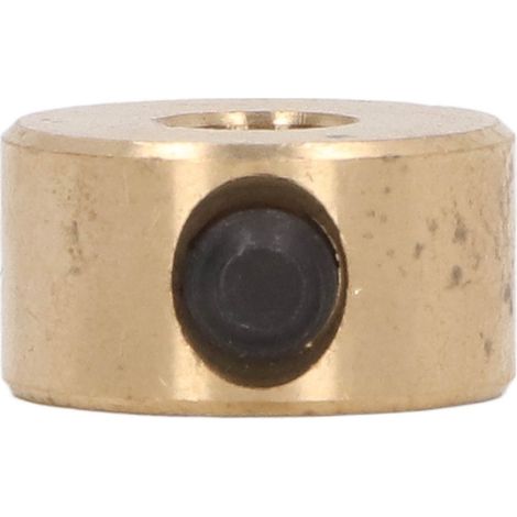Butée de perçage en laiton, bague de positionnement pour foret, 6 mm / 0,24 po, pour le travail du bois (1/5)