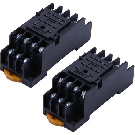 2x PYF14A Support de relais de puissance pour rail DIN 14 broches pour MY4NJ HH54P MY4 (1/5)