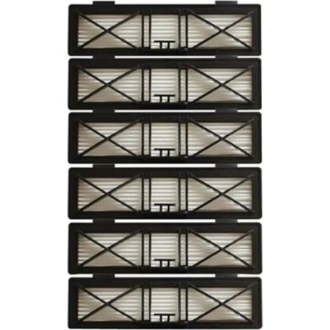 Lot de 6 filtres HEPA pour Neato Botvac D7 D3 D4 D5 D6 D70 D75 D80 D85 pour filtres Neato Botvac 75e 80 85 pièces (1/4)