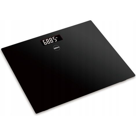 Balanza de baño Eldom de 150 kg, color negro. (1/5)