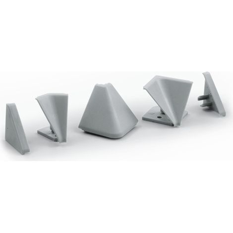 KIT PER ALZATINA TRIANGOLARE GRIGIO- 1,0 confezione