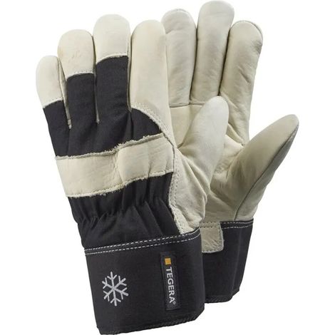 Gants de travail Tegera 203 cuir protection hiver 6 paires