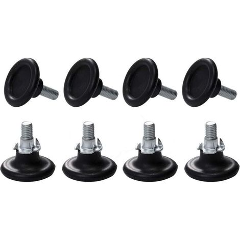 Sets verstellbare Möbelfüße, Stellschrauben für Möbelbeine, Stühle, Tische