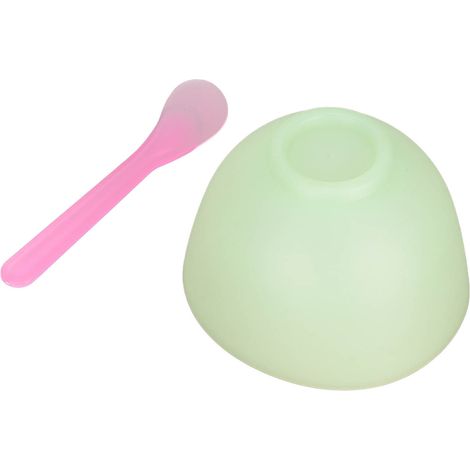 2 Sets d'Appareil de Masque Visage en Gel de Silicone Réutilisable, Nettoyable et Voyage pour Soin Cutané Maison (1/5)