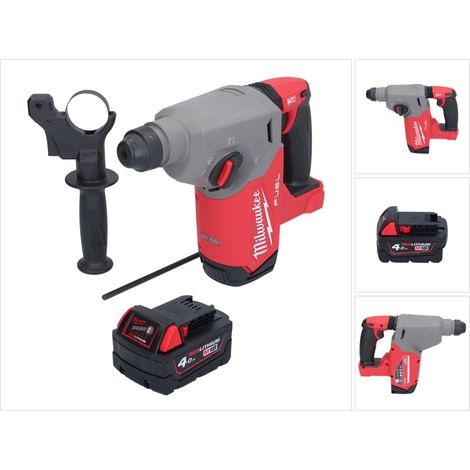 Trapano a percussione a batteria Milwaukee M18 FH-401 18 V 2,5 J SDS Plus Brushless + 1x batteria ricaricabile 4,0 Ah - senza caricabatterie