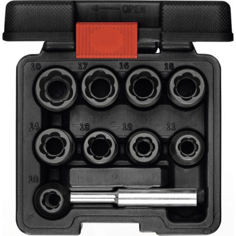 Gedore RED 3300034 Ausdreher-Satz 1/2" 10-teilig