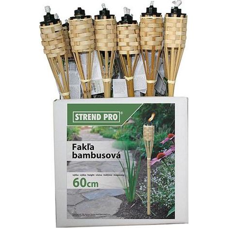 Fackel BT-MB060 • 0600 mm, Bambus, geflochten