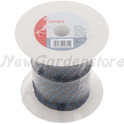 Ø  4 mm rollo de cuerda de arranque 50 m para cortacéspedes, segadoras, motosierras y recortadoras