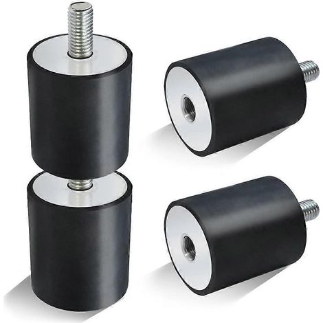 Lot de 4 supports anti-vibrations en caoutchouc pour plaque vibrante Wacker Neuson WP1540 WP1550 VP1135 VP1340 VP1550 VP2050 (1/5)