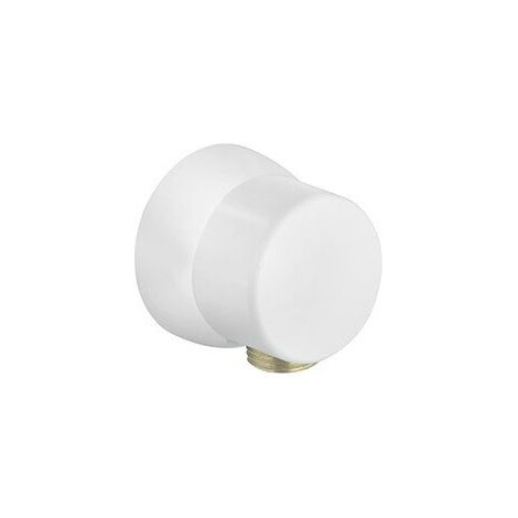 Raccord de tuyau coudé SIRENA DN 15 blanc KLUDI
