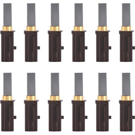 Filiyano-12 balais de charbon pour moteur d'aspirateur électrique Lamb 2311480, 333261, 33326-1 (1/5)