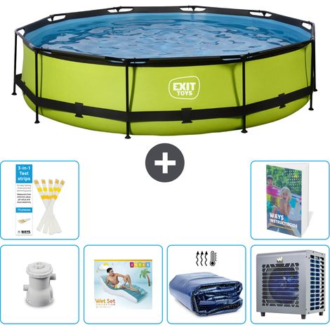 Exit Pool Rund - 360x76 cm - 7-teilig  S286 (1/5)