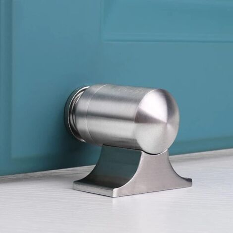 QORVA-Butée de porte magnétique puissante, acier inoxydable 304, mini butée de porte, quincaillerie de porte de meuble, (1/4)