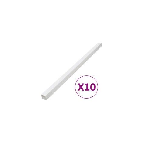 Tubo di installazione in PVC 60x60 mm 10 m - Crezuo