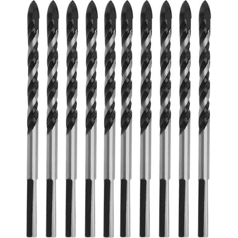 Mehrzweckbohrer, 10-teiliges 6-mm-Multimaterial-Bohrerset