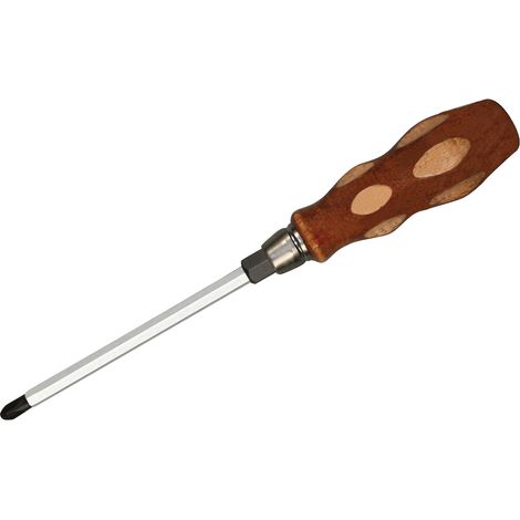 SW-Stahl 31003L Schraubendreher mit Kreuzschlitz I PH3 x 150 mm I Kreuz Schraubenzieher I Schraubendreher Werkzeug I PH Kreuzschraubenzieher