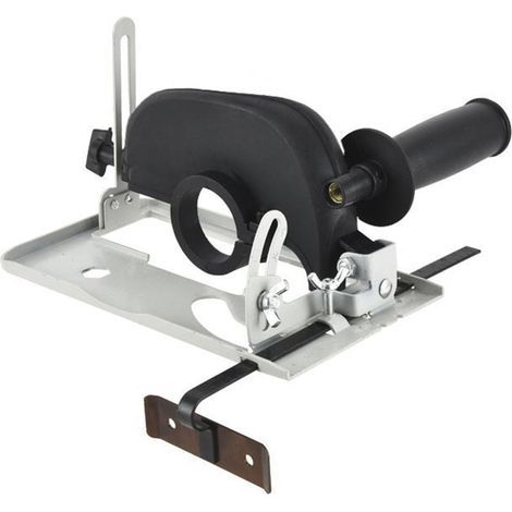 Meuleuse D'angle, Support De Meuleuse En Fonte DIY, Support De Meuleuse D'angle Réglable Avec Couvercle Anti-poussière Pour Angle Réglable De 100 Mm, 115 Mm, 125 Mm De 0 à 45 ° (1/5)