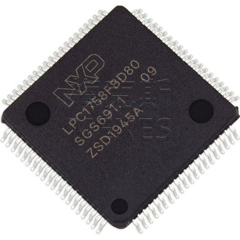 LPC1758FBD80 Microcontroller (MCU) Chip Electronic Components (IC) Set of 5 pieces (5 units)