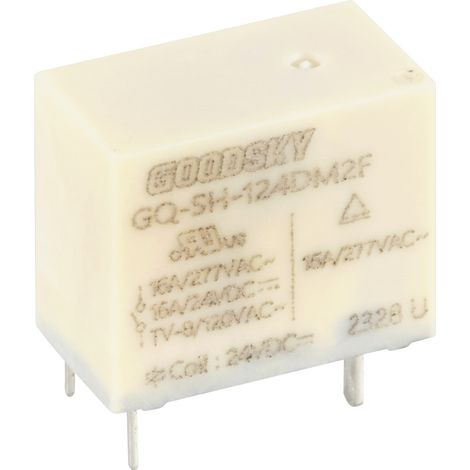 GoodSky GQ-SH-124DM2F Printrelais 24 V/DC 16 A 1 Schließer 1 St. (1/2)