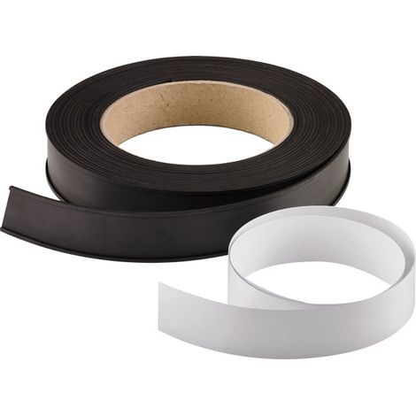 ROLLO PORTAETIQUETAS FAIBO MAGNETICO 25MMX10M