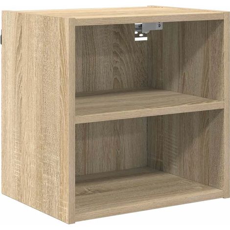 Armadio sospeso moderno con ampio spazio di archiviazione 40 x 29,5 x 40 cm in legno ingegnerizzato rovere sonoma 020053459