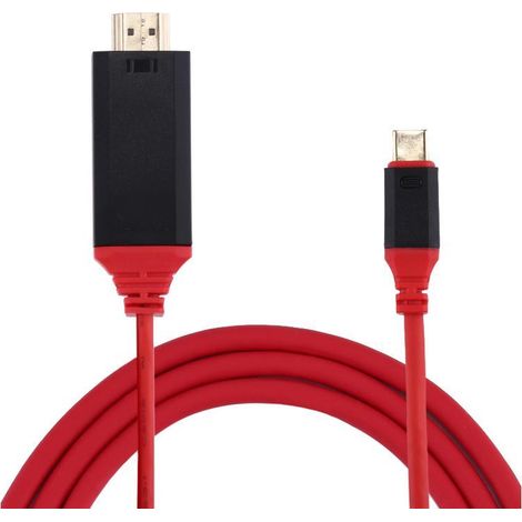 Adaptateur, USB-C vers HDMI - 2 m (1/2)